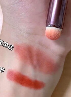圆头长杆化妆刷柔软唇刷腮红刷