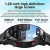 New HW20 Bluetooth Talk Smart Watch ECG PPG Business Stainless Steel Strap Waterproof I9 Men's Watch