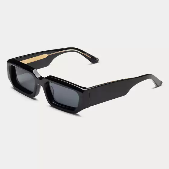 New Fashion European and American Cross border Thick Plate Sunglasses for Men, High end Sensation for Women, UV resistant Polarized Sunglasses