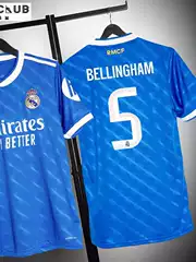 25-26 Season Real Madrid Second Away Fan Version Short-Sleeved Jersey