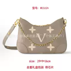 Fashionable Single-Shoulder Bag, Genuine Leather Women's Crossbody Bag, Trendy Lightweight Croissant Bag, Chain Lightweight Underarm Bag, Hot-Selling Women's Bag