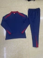 2405 royal blue with red collar