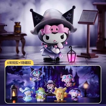 Sanrio Magic Story Blind Box Melody Kuromi Cinnamoroll Birthday Gift Blind Box Trendy Toy Blind Box Surprise