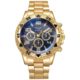 Cross-Border Popular Light Luxury High-End Business Gold Steel Band Men's Watch Quartz Watch Design Alloy Jewelry Wholesale