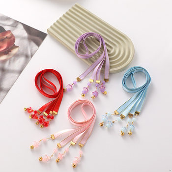 Ancient Style Hanfu Hair Accessories for Girls, Children's Braided Hair Ribbons, Princess Bun Hair Ties, Hair Accessories Wholesale, National Style Princess
