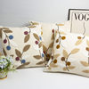 Wreath Branch Pillowcase, Fresh Towel Embroidered Sofa Cushion, Lumbar Pillow, Bay Window Bedside Pillow