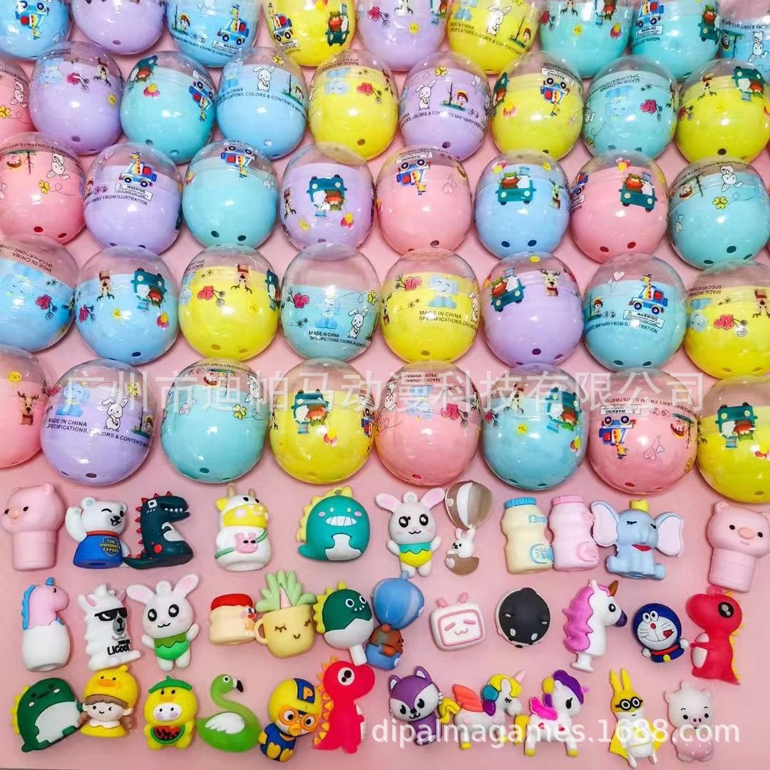 Colorful Candy Elf Gift Yo Yo Egg Elf Ball Football Gyro Binary Gashapon Machine Gashapon Free Shipping