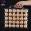Egg Tray 30 Pieces Satchel Thickeneded Disposable Transparent Plastic Egg Duck Egg Quail Egg Packaging Box Egg Box