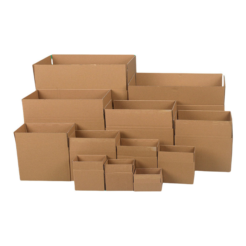 Hualin Packing 1-13# Wholesale Square Rectangle Amazon Post Half Height Flying Machine Box Zipper Carton