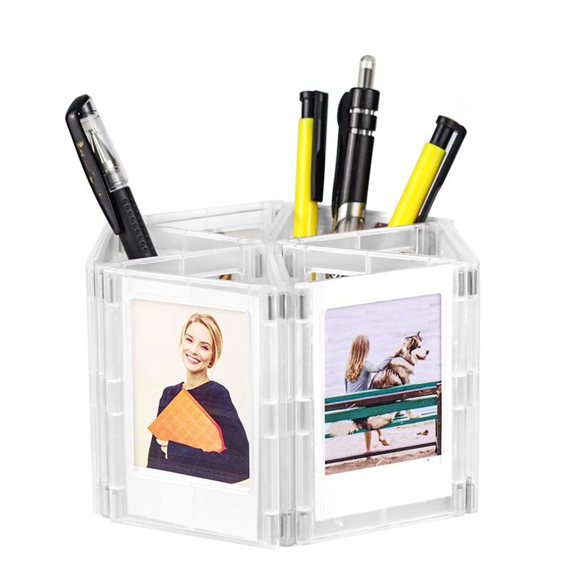 Polaroid 3inch Magnetic Photo Frame Hole Board Accessories Refrigerator Magnetic Sticker Hanging Board Decorative Sticker Refrigerator Sticker