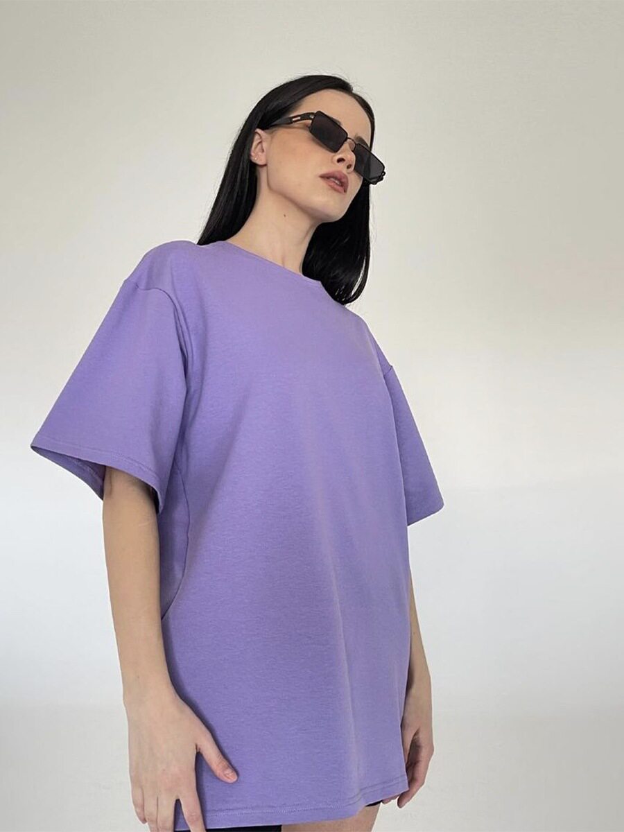 Womens 100 Cotton Solid Color T Shirt Round Neck Short Sleeve Versatile Style Spring Summer Collection Wholesale