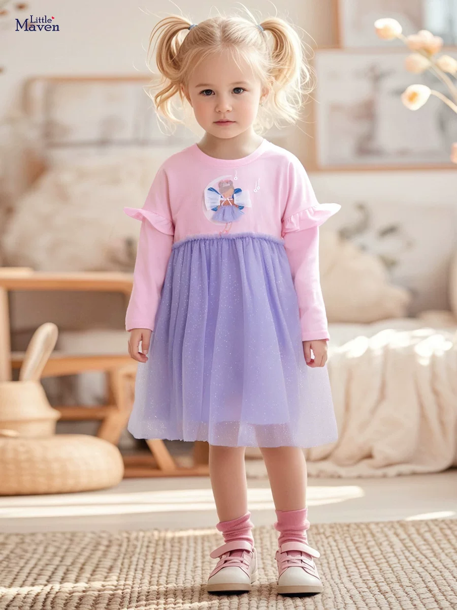 New Kids' Dress, [Style] Girls' Dress, Autumn Tulle Cute Kids' Dress