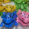 Online Red Frog balloon wholesale inflatable frog Luminous frog frog baby inflatable toy mini frog manufacturer