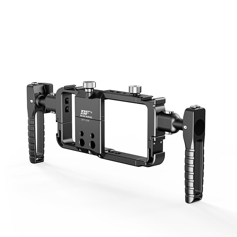 Customized Universal Bluetooth Mobile Phone Rabbit Cage Handheld Shooting Vlog Video Bracket Outdoor Live Broadcast Metal Expansion Accessories