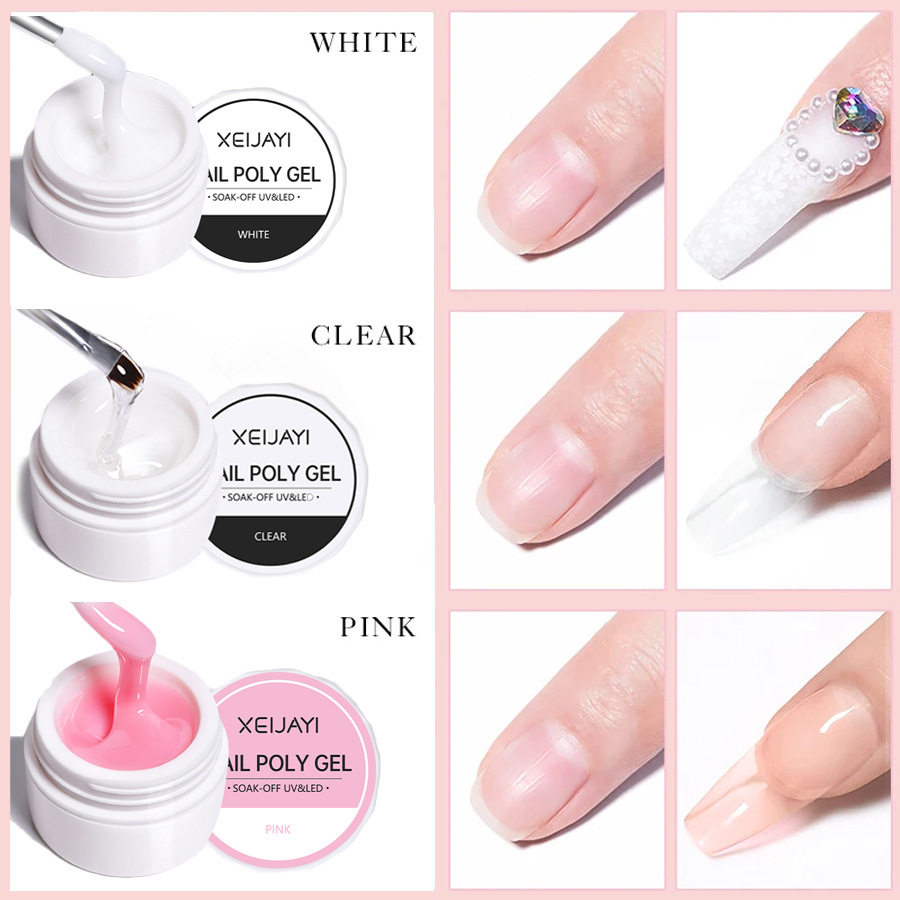 Nail art extension glue base glue construction glue painless UV shaping paper holder phototherapy pen multifunctional suit nail shop special