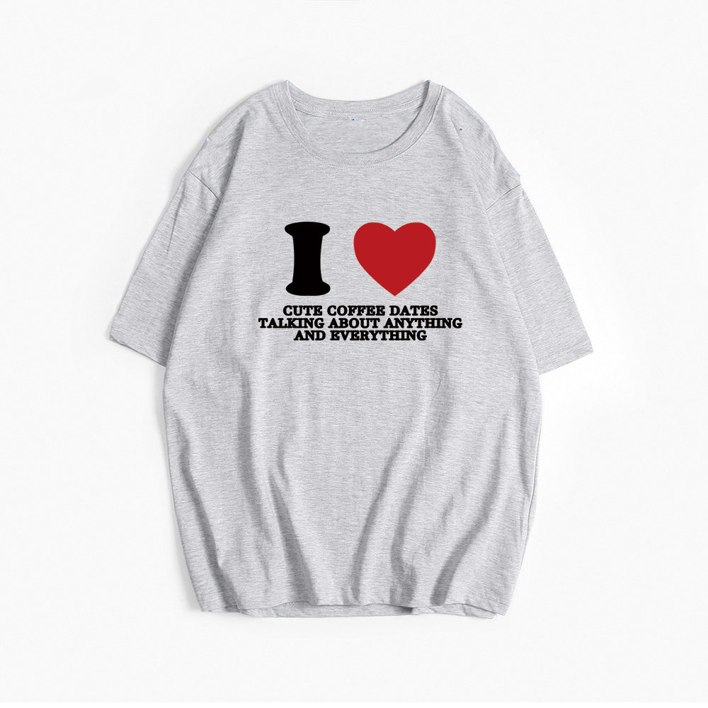 Womens Vintage Graphic T Shirt Casual Loose Fit Round Neck Short Sleeve Cotton Summer Essential Wholesale