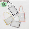 Pt Mini D Pendant Geometric Welding Simple European Style Gold Silver Black Red Copper Copper Dried Flower Clip Metal Photo Frame Factory