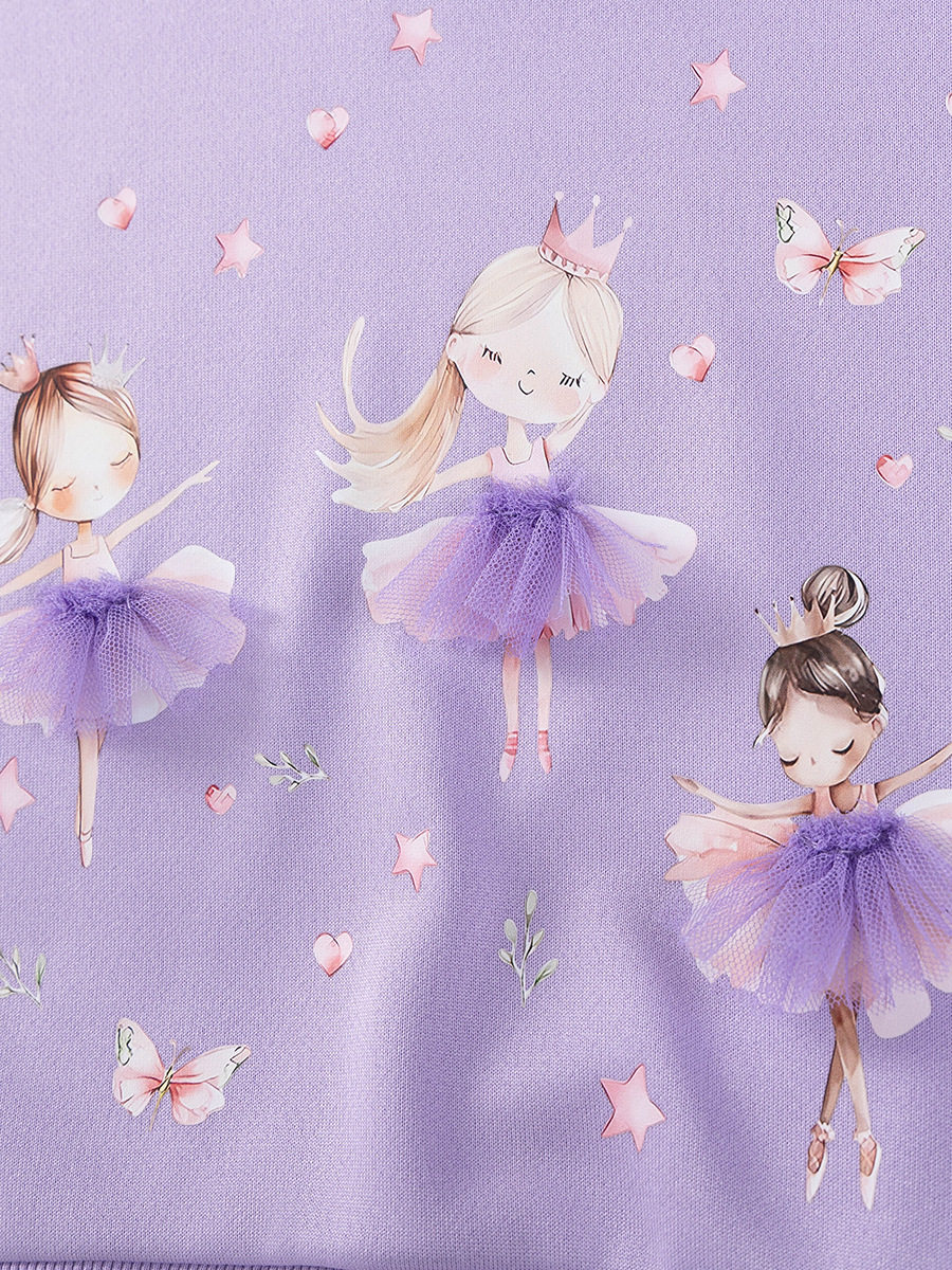 Girls' Autumn Long-Sleeve Cute Set from Source Factory, Cartoon Sweet Kids' Wear