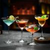 Ultra-thin Crystal Japanese-style Kimura Triangle Cocktail Cup Martini suit Wine Table Wedding Banquet Decorative Water Cup