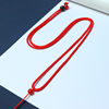 Necklace rope small red round bead pendant lanyard jade jewelry accessories DIY handmade multi-color pendant necklace rope wholesale