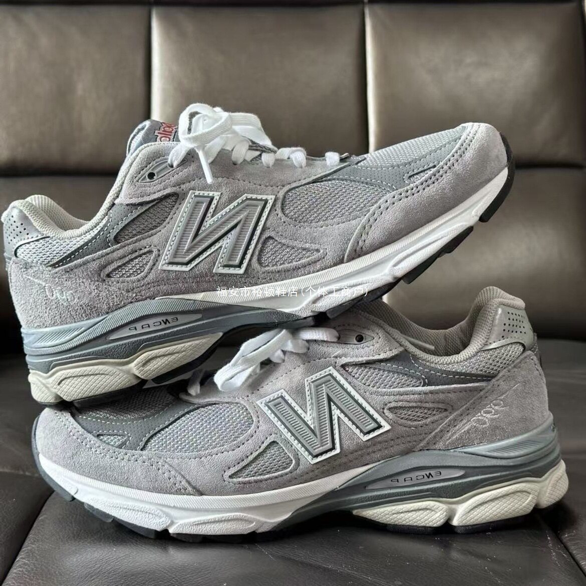 รองเท้า Putian รุ่นไฮเอนด์ Langxin Balunwei Nb990V3 รองเท้าวิ่งหนังกลับสไตล์วินเทจ V4 รองเท้าคู่รักสำหรับผู้ชายและผู้หญิง รองเท้าคุณพ่อ