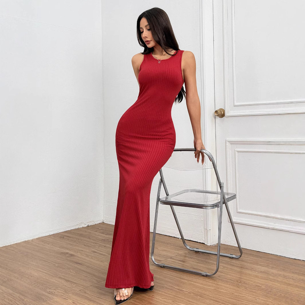 Elegant Backless Evening Dress Sexy Design Party Ready Spring Summer Collection Wholesale Available