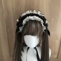 Black and white headband ll59-01