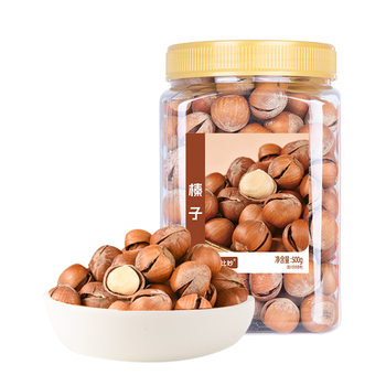 Northeast opening 500g big hazelnut plain fried dried fruit hazelnut fresh nut kernel whole snacks wholesale fried goods