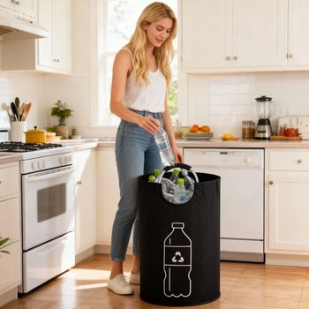 Fabric Laundry Bag, Dirty Clothes Basket, Foldableable Debris Storage, Satchel Toy Basket, Coke Deposit Bottle Recycling Bucket