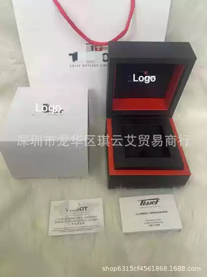 Spot New Version of TOSSOT Counter Quality Watch Packaging Box High-end Tissot Gift Box Instructions Gift Bag Complete Set