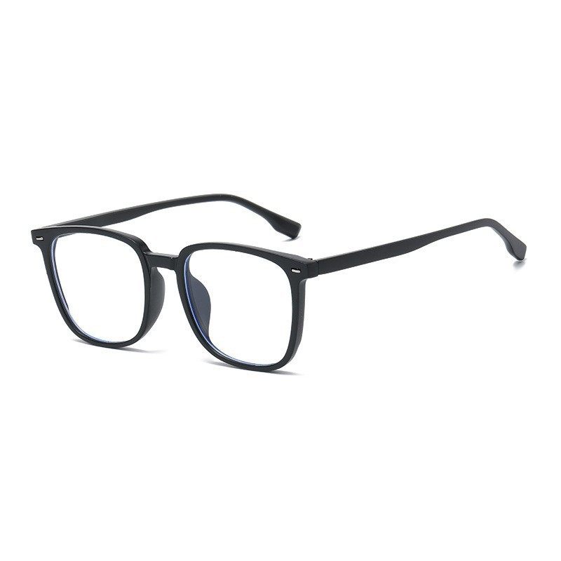 New Myopia Glasses Finished Fashion Retro Glasses Frame Plain Anti-blue Light Flat Glasses All-match Glasses for Men and Women
