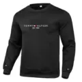 Black crew neck