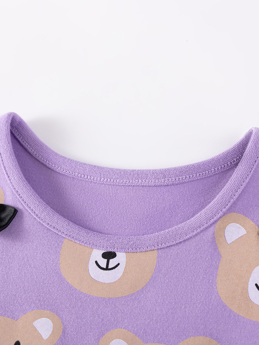 Factory Children's Clothing Wholesale, Summer Short-sleeve Girls' Set, [Style] Cartoon Kids' Set Dropshipping & Distribution