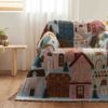 New Christmas Themed Blanket, Tapestry, Gift Blanket, Decoration, Sofa Blanket, Nap Blanket
