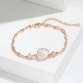 Rose Gold Shell Bracelet