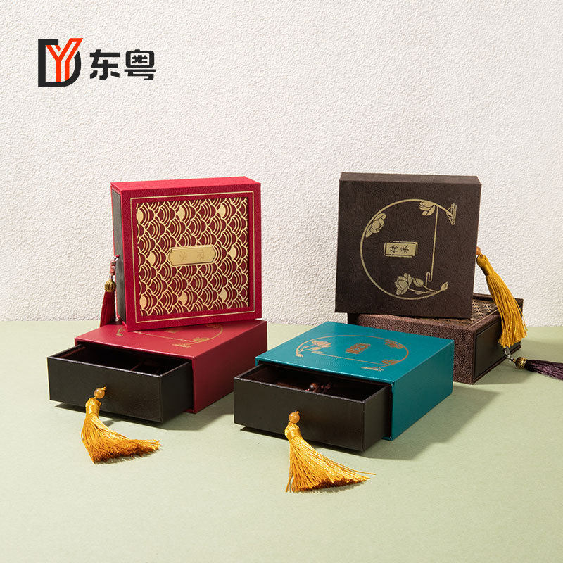 Ancient French Tassel Heritage Box Drawer Type Jewelry Box Bracelet Box Jewelry Box Jade Jewelry Box Bracelet Play Box