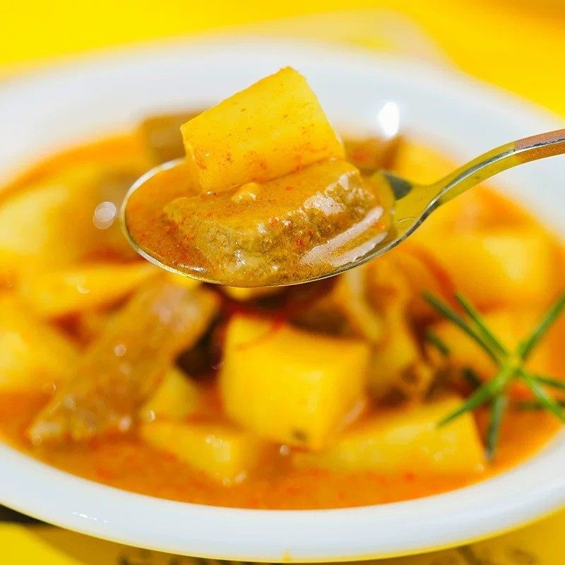 Thailand Youxin brand imported yellow curry sauce 1kg Thai curry paste commercial Curry seafood chicken rice seasoning