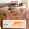 Milk Velvet Bed Four-piece Coral Velvet Winter fleece-lined Bed Sheet Quilt Cover Flannel Bedding Three-piece Bed Cover