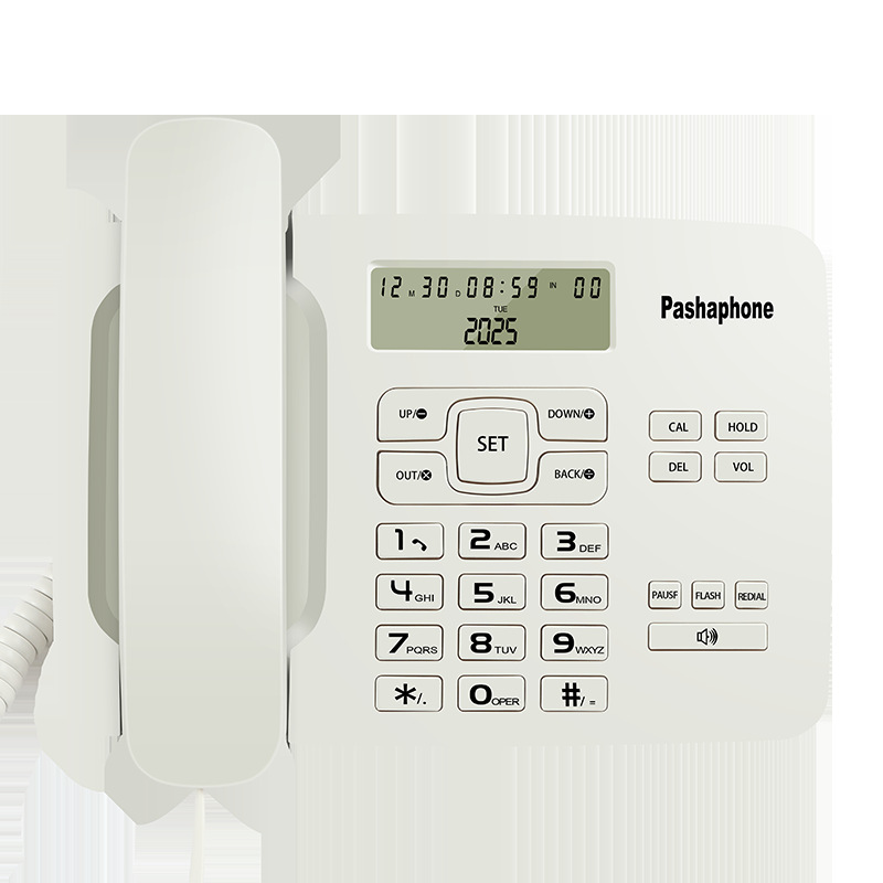 经典时尚有绳电话机来电显示座机免装电池固话一键重拨新款式电话