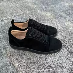 European Station Cl Export Men's Shoes Rivet Red Sole Shoes Trbottomyy Flats Breathable Liuding Men's Casual Trbottomy Brand European Goods