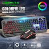 Li Magnesium T25 Mechanical Feel Keyboard E-sports Desktop Notebook Office Game Wired Metal Keyboard and Mouse Set