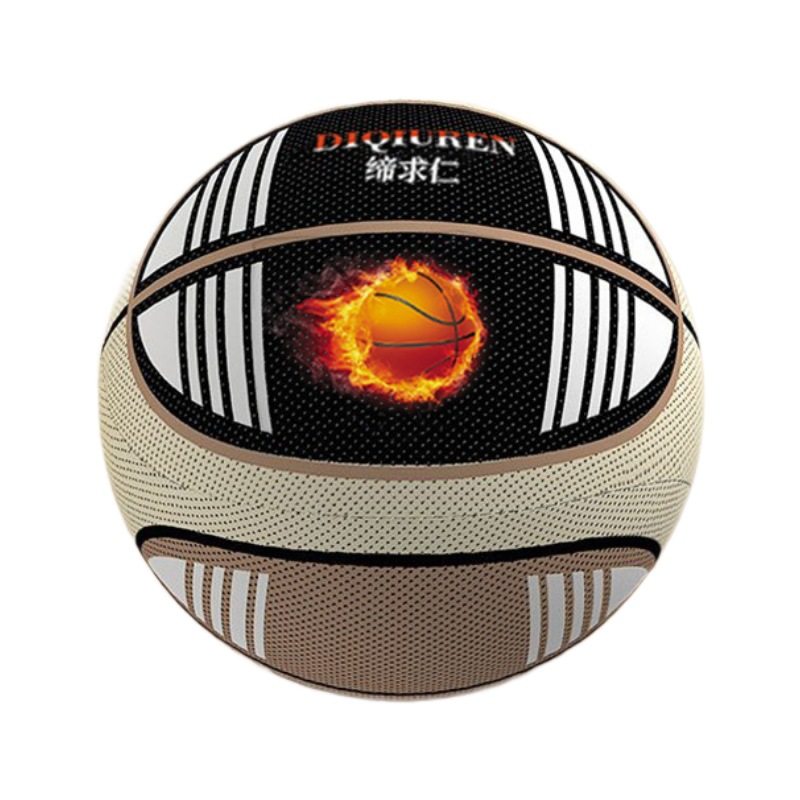 [Eight generations of double color] cloth cover silent basketball sponge clap ball silent high elastic silent ball indoor toys