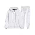 Zipper suit white black label