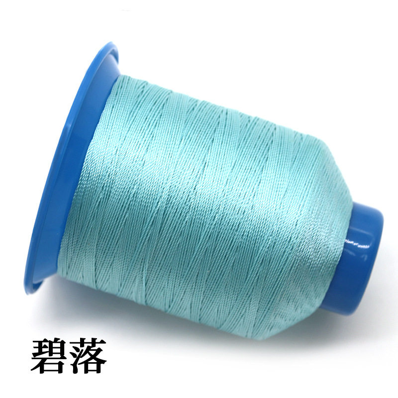 All kinds of wax thread high strength sewing thread nylon thread sample high speed embroidery thread segment dyeing knitting thread gold thread collection