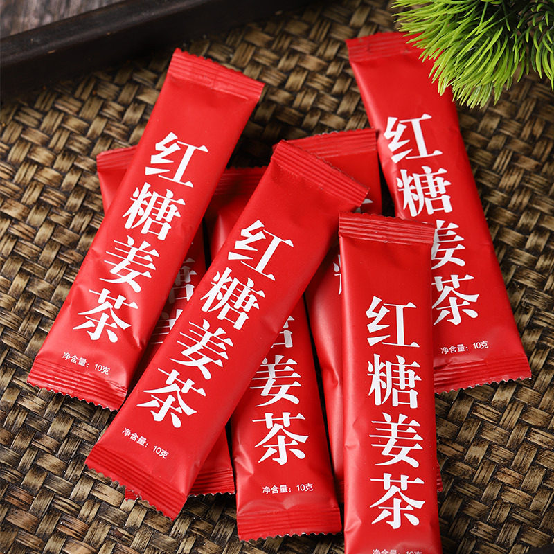 brown sugar ginger tea loose strips instant granules brown sugar independent small bags solid beverage ginger tea in stock wholesale generation