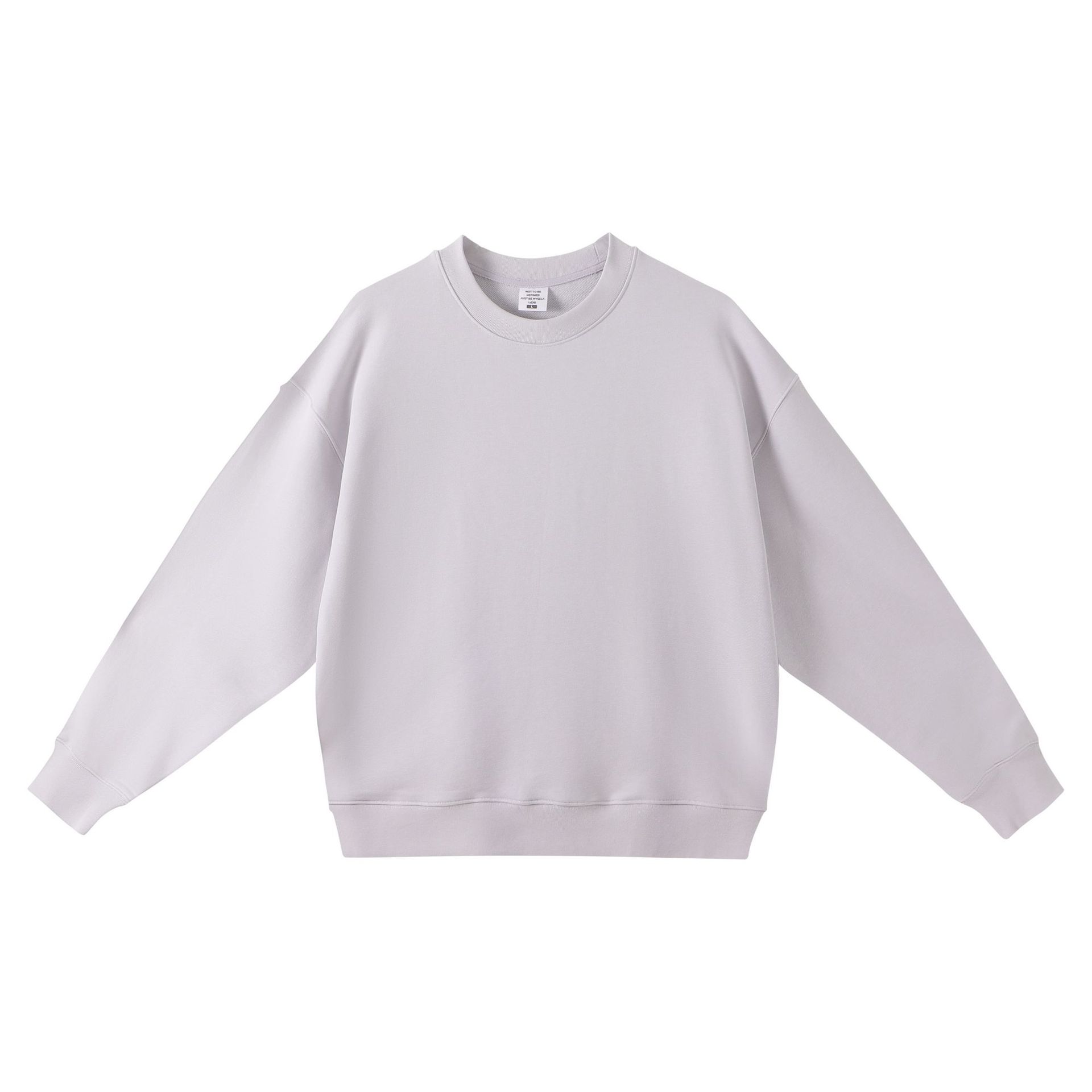 圆领基础款420G重磅大毛圈卫衣男潮牌韩系简约百搭长袖打底卫衣秋