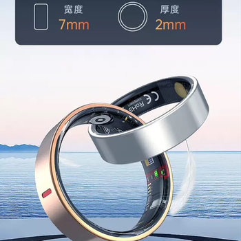 Cross-Border New Product Tk20 Smart Ring Hrv Pressure Detection Heart Rate Blood Oxygen Blood Sugar Monitoring Ring Waterproof Ring
