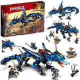 Совместим со строительными блоками Lego серии Phantom Ninja, Jie's Thunderball Dragon Boy, Головоломка для сборки игрушек-подарков