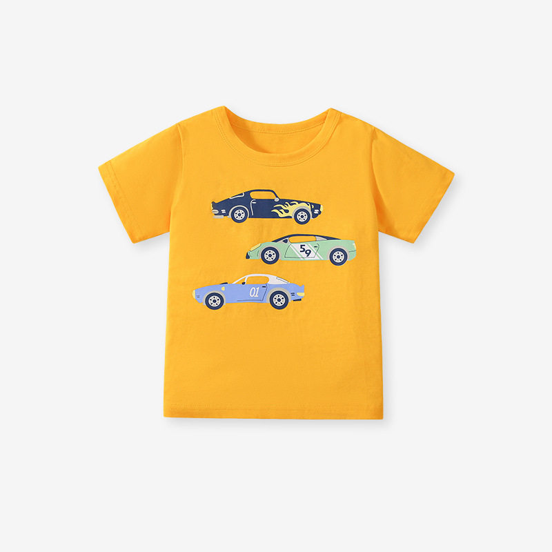 Custom-made Summer Top, Cotton Cartoon Boys' T-shirt, New Girls' T-shirt