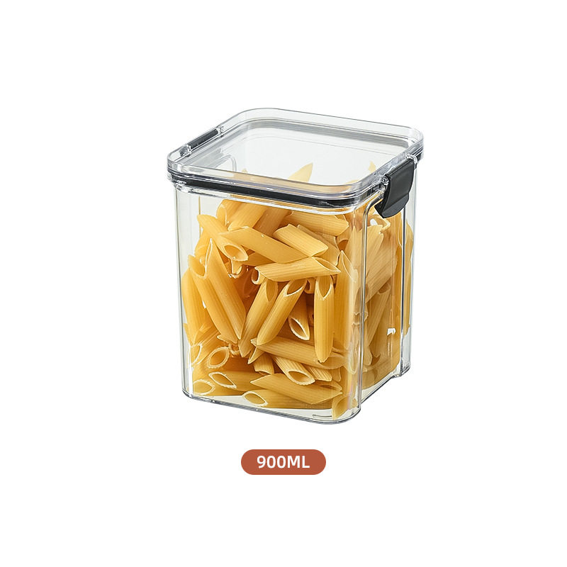 Kitchen grains snack sealed jar dried fruit dry goods storage jar drawer storage jar sealed moisture-proof storage box